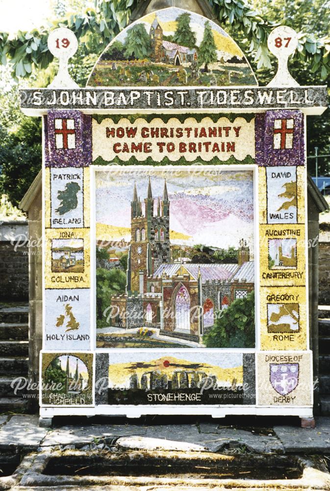 Well Dressing, Wormhill, 1987