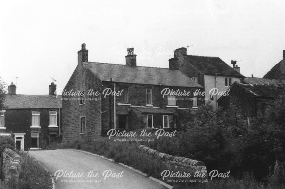 Rear of Numbers 16 and 18 Church Street, Hayfield, c 1977