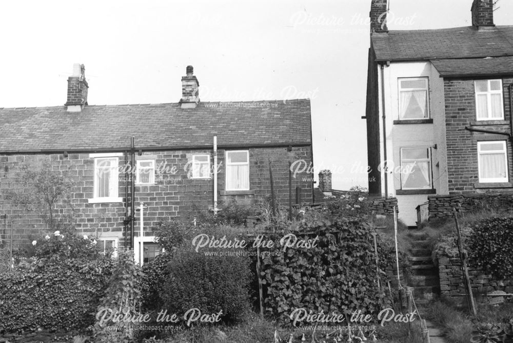 Numbers 10, 12 and 14 Highgate Road, Hayfield, c 1977