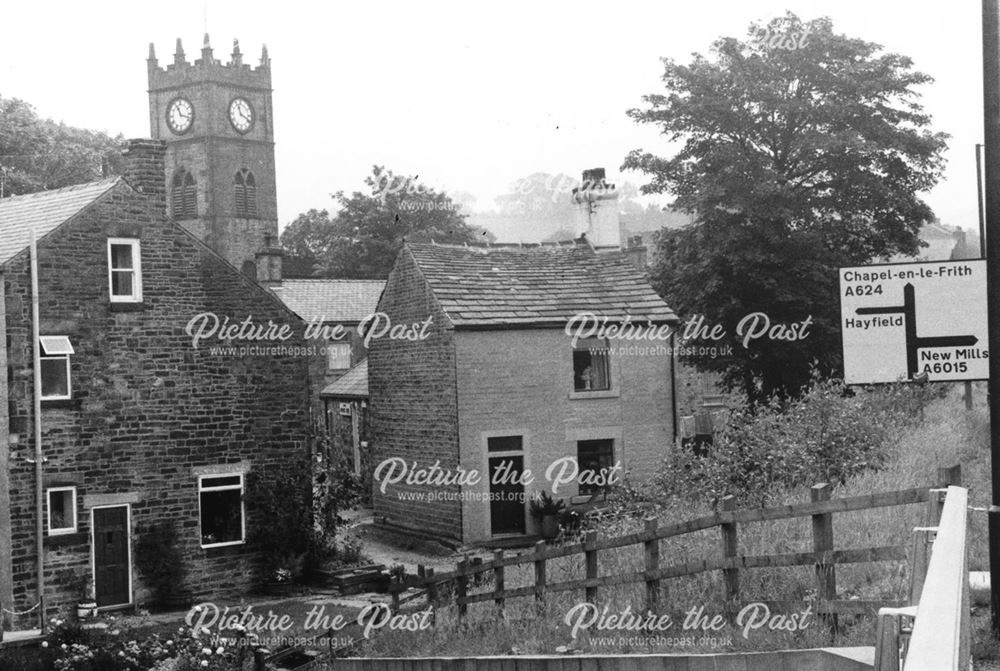 Walk Mill Road, Hayfield, c 1977