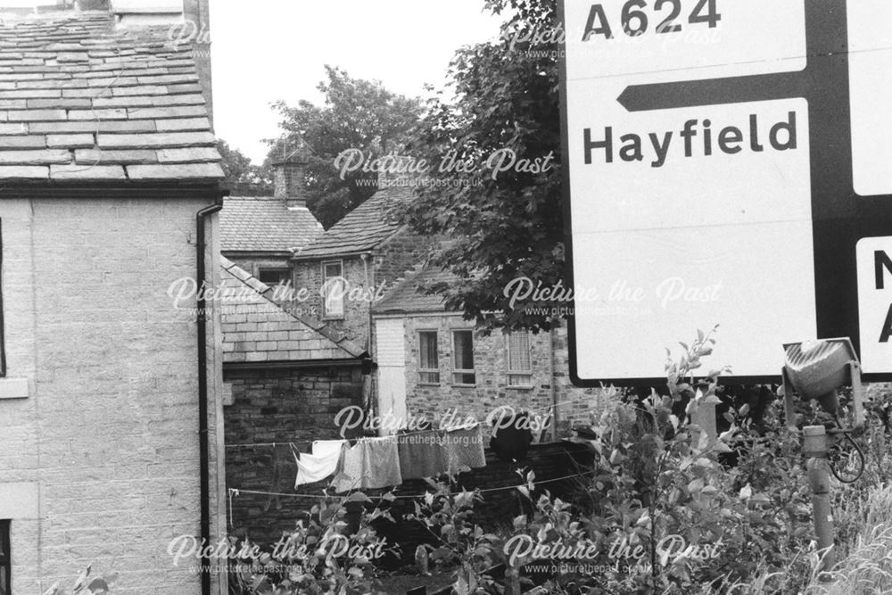 Walk Mill Road, Hayfield, c 1977