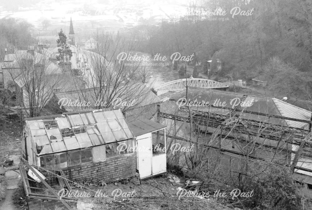 The Old Swimming Pool, Matlock Bath, 1977