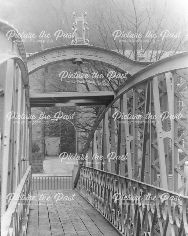 Jubilee Bridge, Matlock Bath, 1977