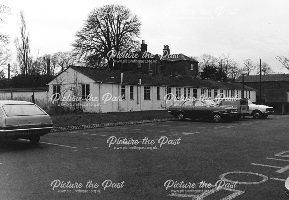 Building Behind The Hall, Midland Street, Long Eaton, Derbyshire, c 1978