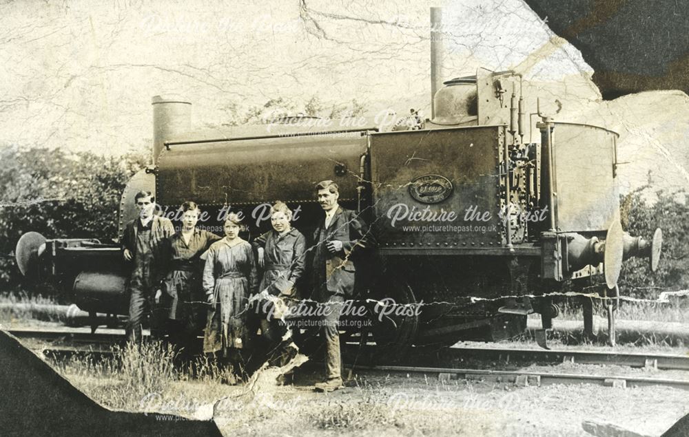 Oakes Steam Loco Engine, Riddings Ironworks, c 1918