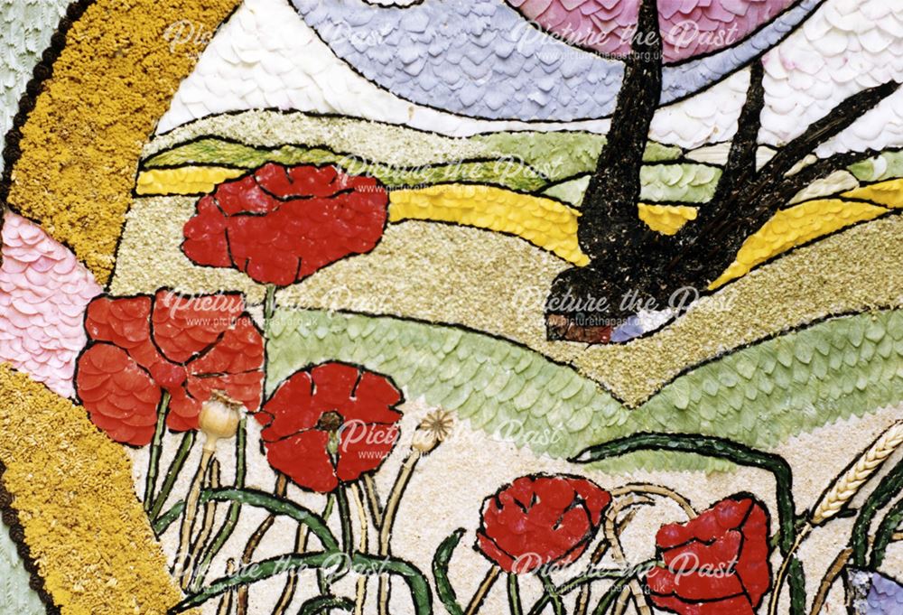 Well Dressing, Ashford-in-the-Water, 1987