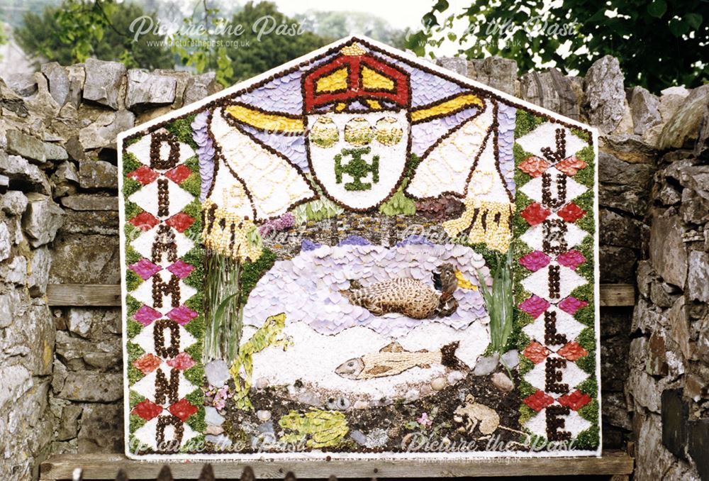 Well Dressing, Ashford-in-the-Water, 1987