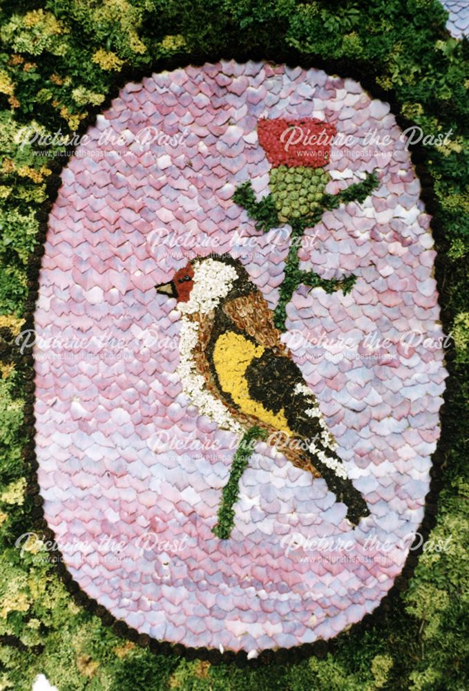 Well Dressing, Ault Hucknall, 1987