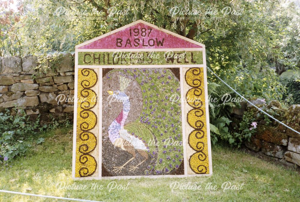 Well Dressing, Baslow, 1987