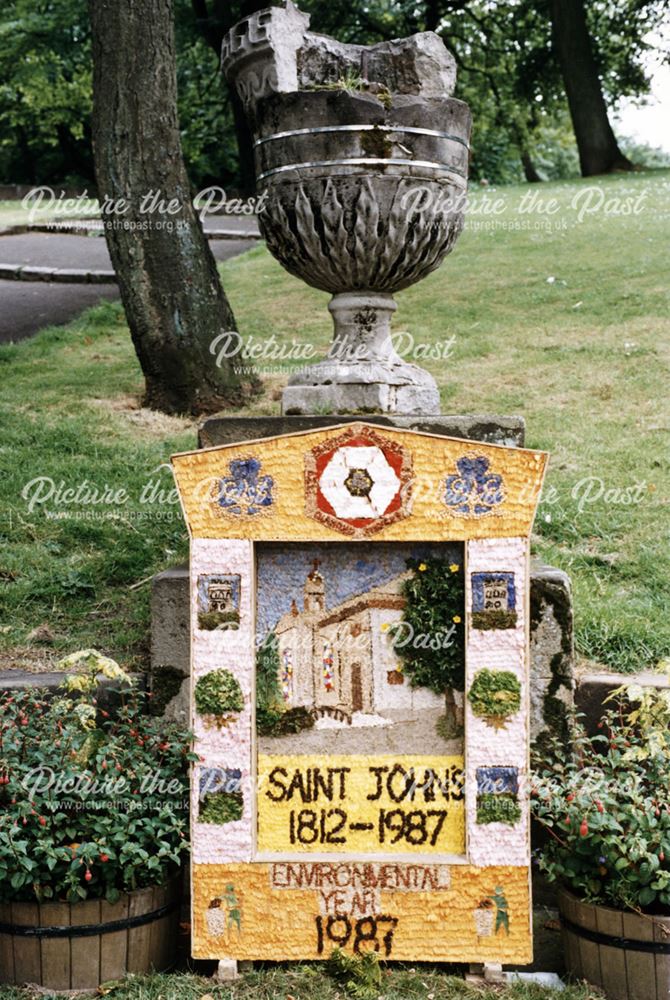 Well Dressing, Buxton, 1987