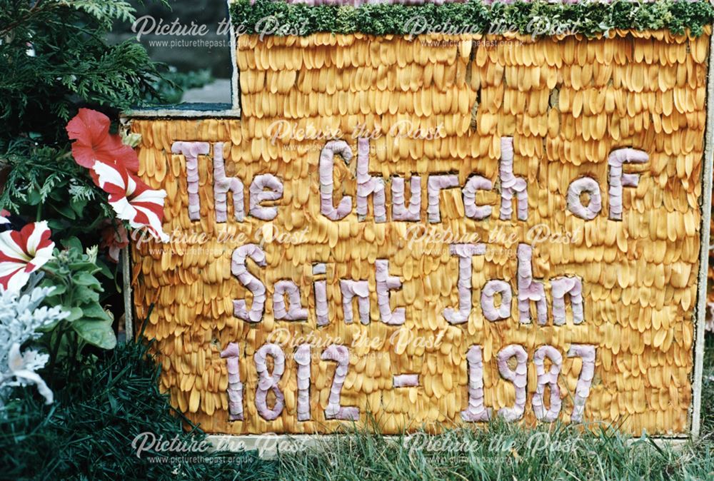 Well Dressing, Buxton, 1987