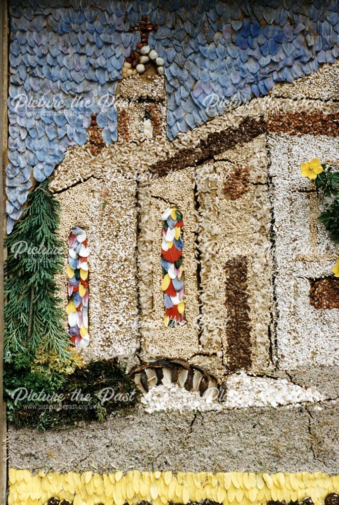 Well Dressing, Buxton, 1987