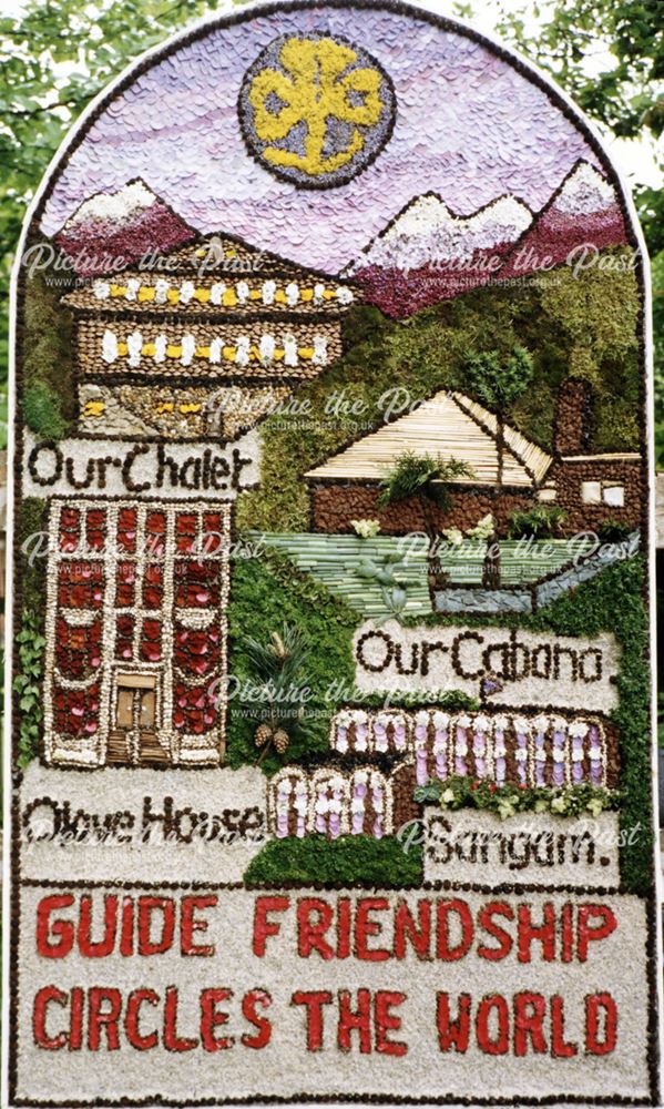 Well Dressing, Etwall, 1987