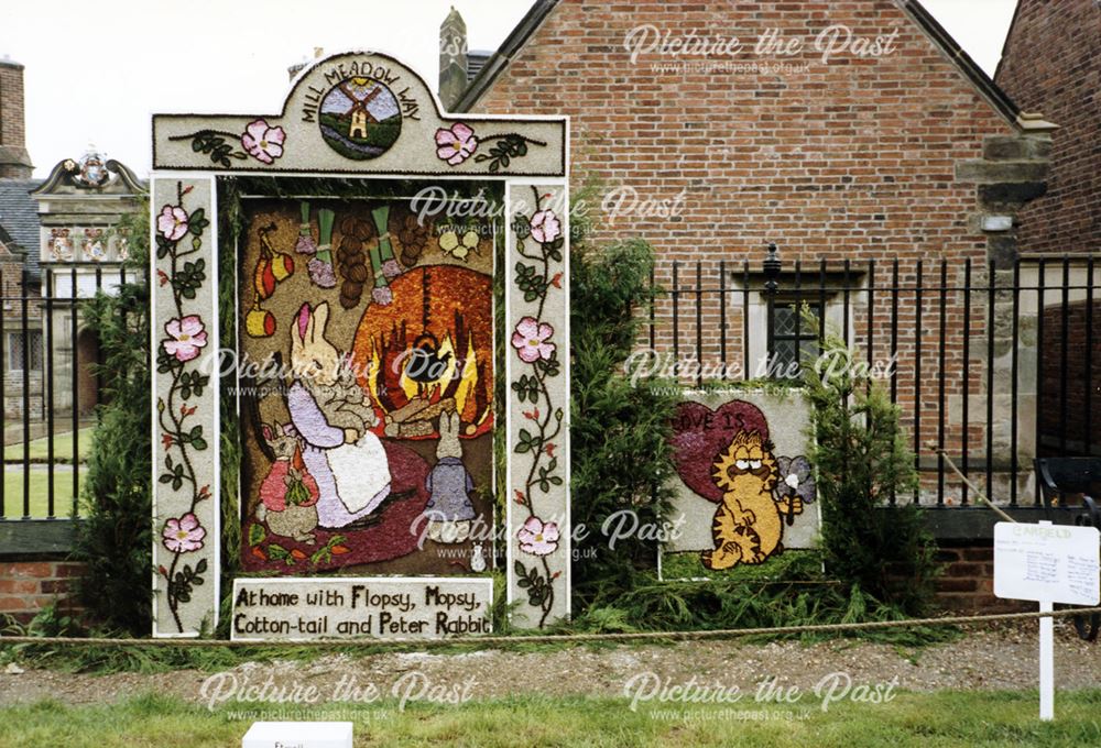 Well Dressing, Etwall, 1987