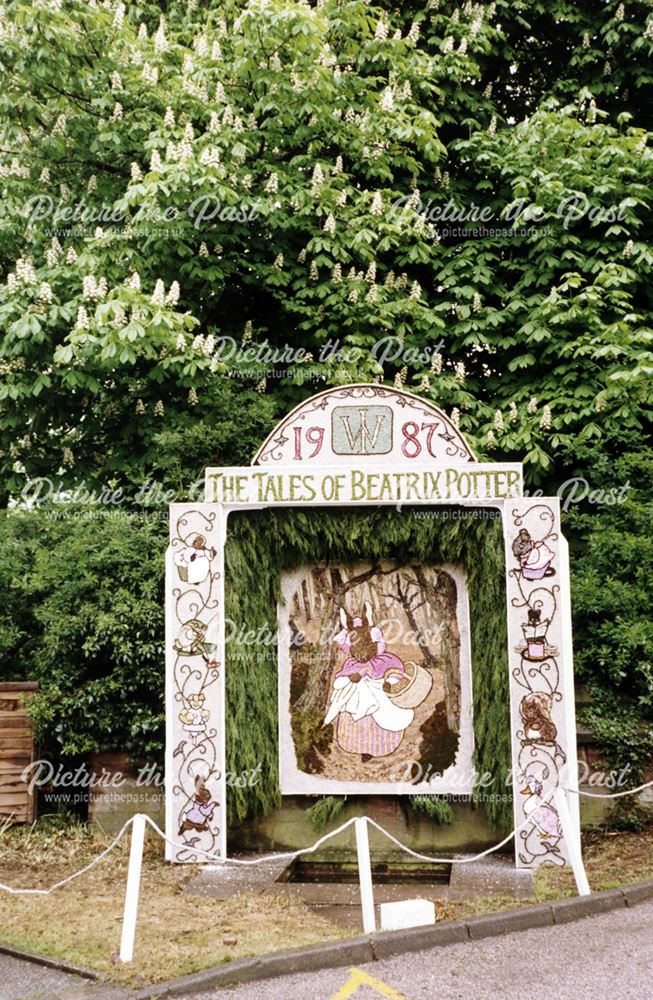 Well Dressing, Etwall, 1987