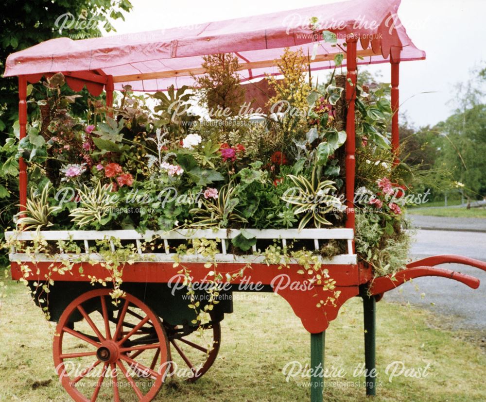 Well Dressing, Etwall, 1987