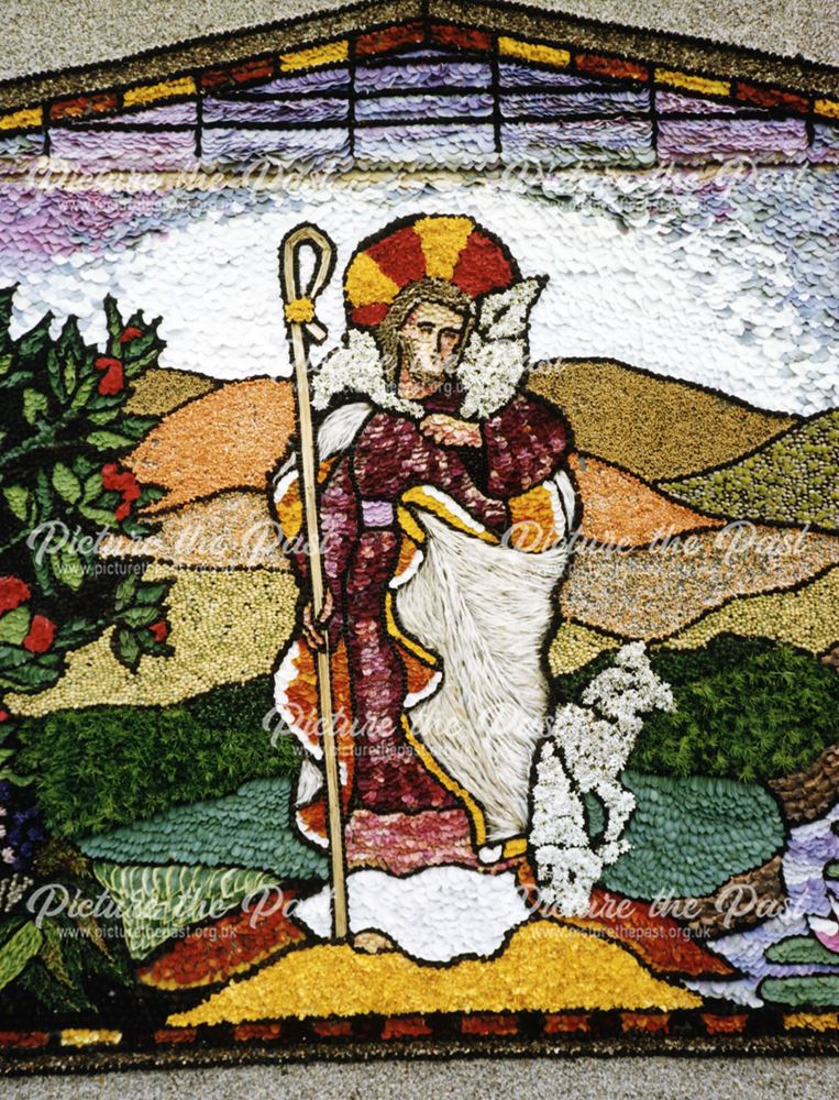 Well Dressing, Etwall, 1987