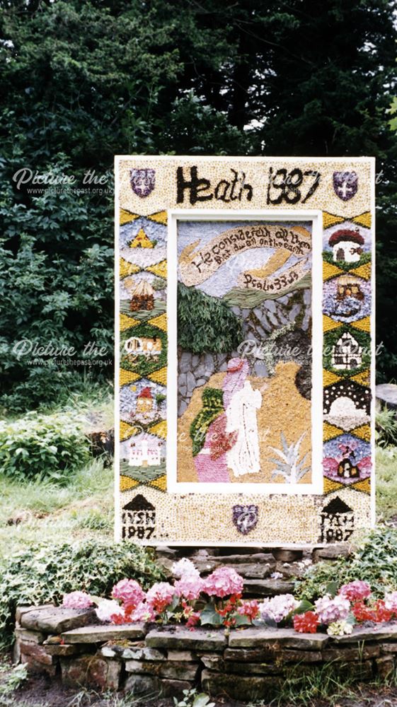 Well Dressing, Heath, 1987