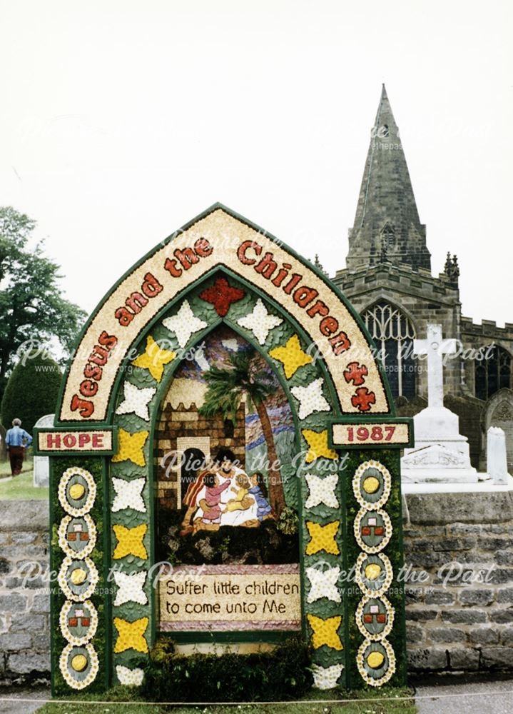 Well Dressing, Hope, 1987