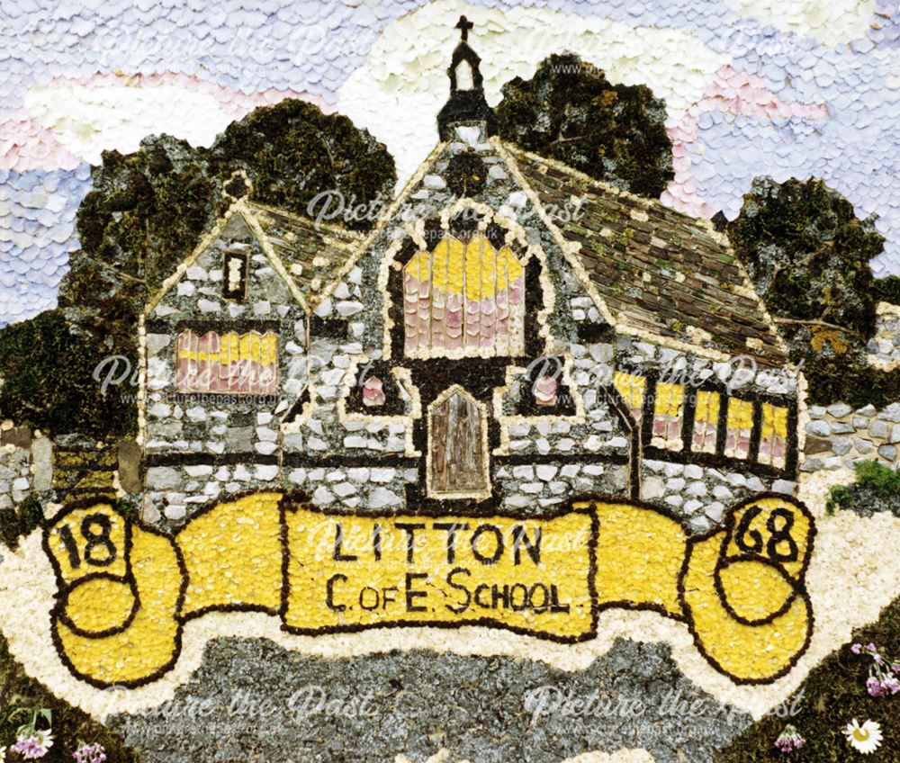 Well Dressing, Litton, 1987