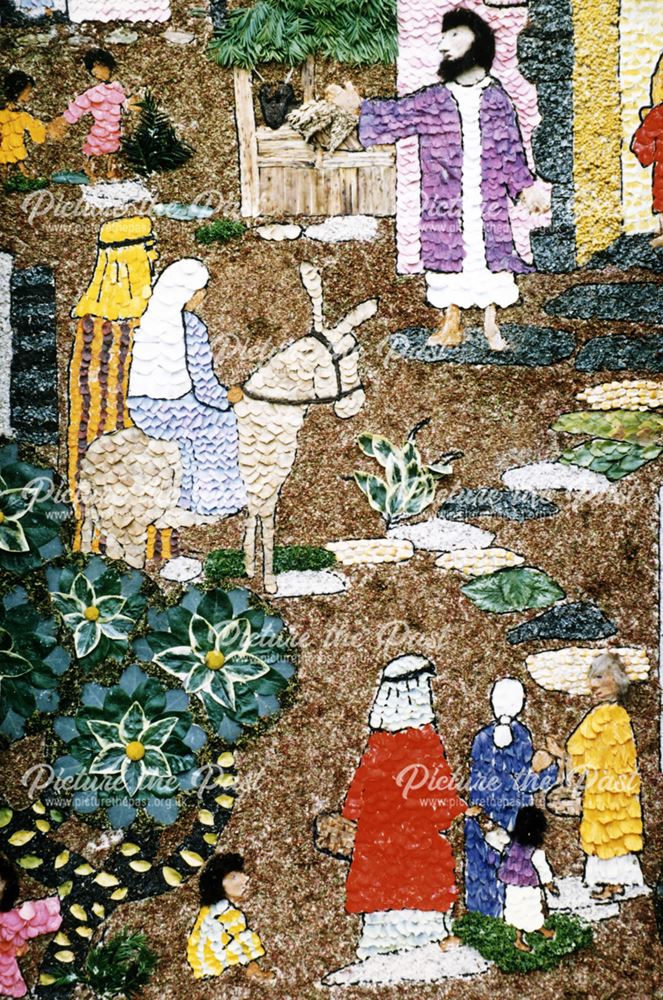 Well Dressing, Rowsley, 1987