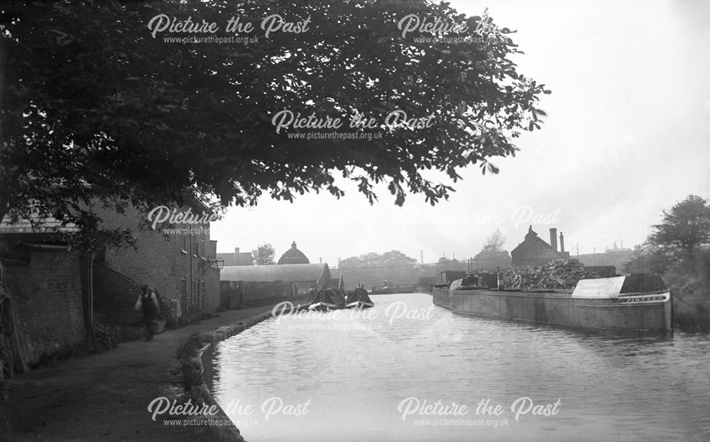 Moira Baths Wharf, Moira, Leicestershire, c 1913