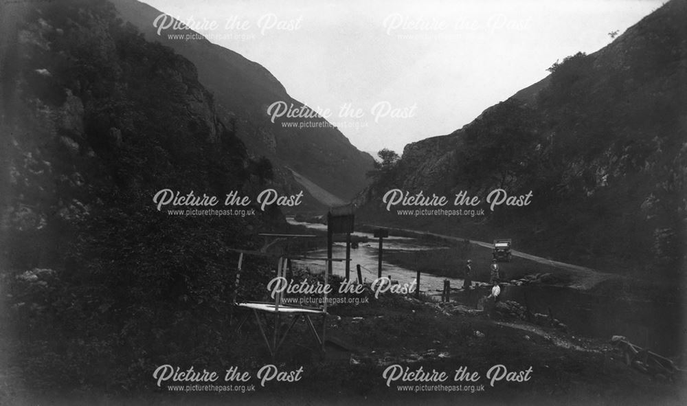 Stepping Stones, Dovedale, c 1914 ?