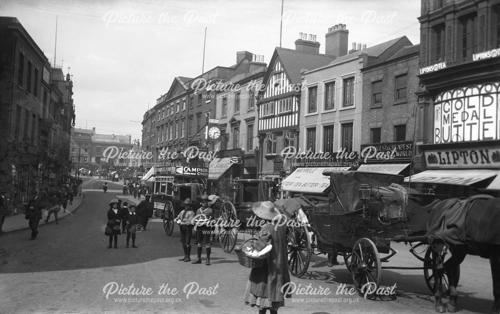 Corn Market, Derby, c 1910 ?