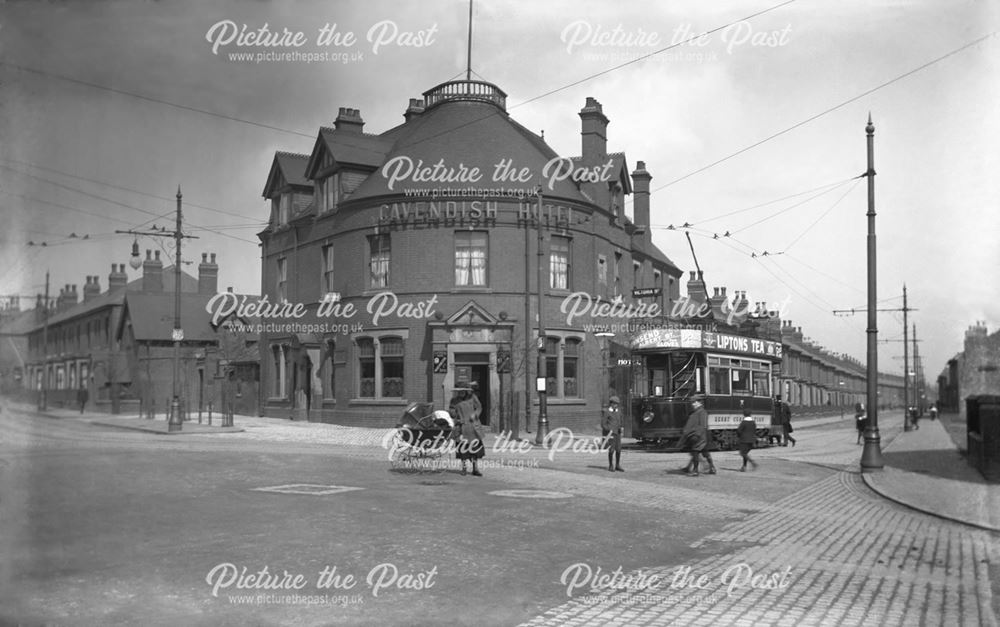 Cavendish Hotel, Normanton, Derby, c 1911