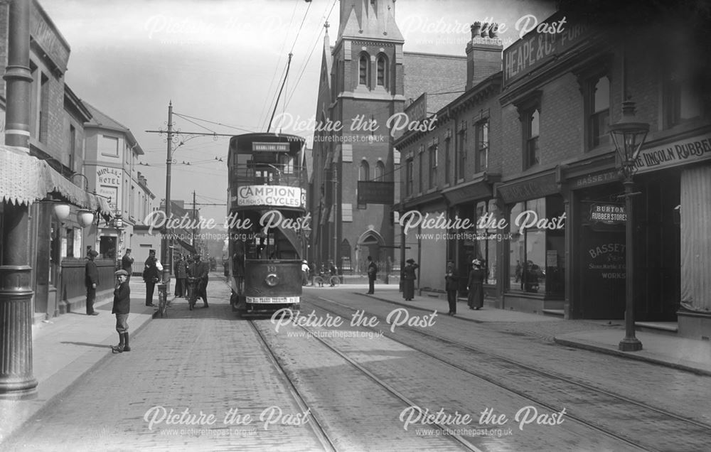 Station Street, Burton upon Trent, Staffordshire, c 1909 ?