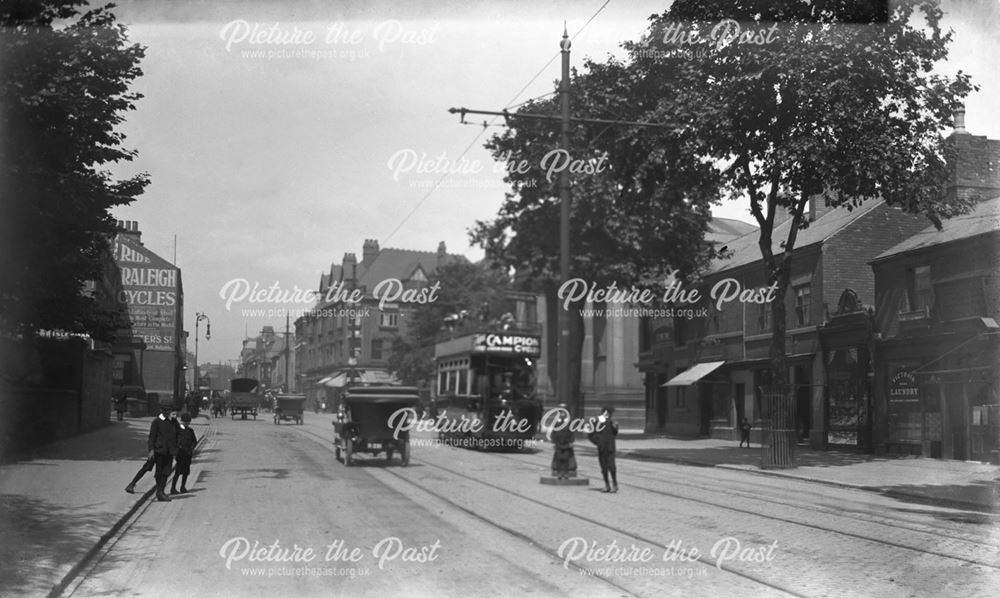 London Road, Derby, c 1910