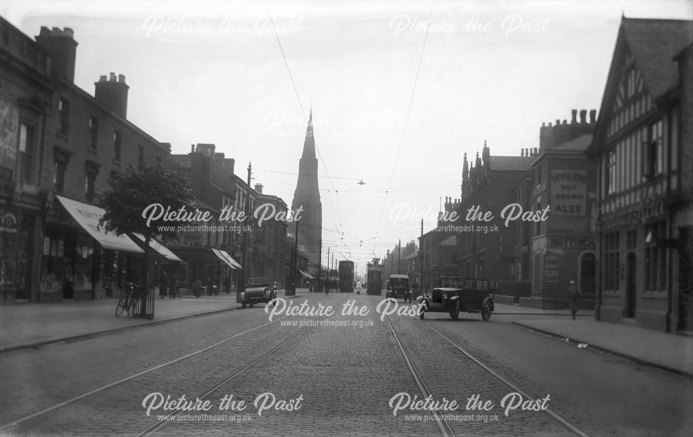 London Road, Derby, c 1920s ?