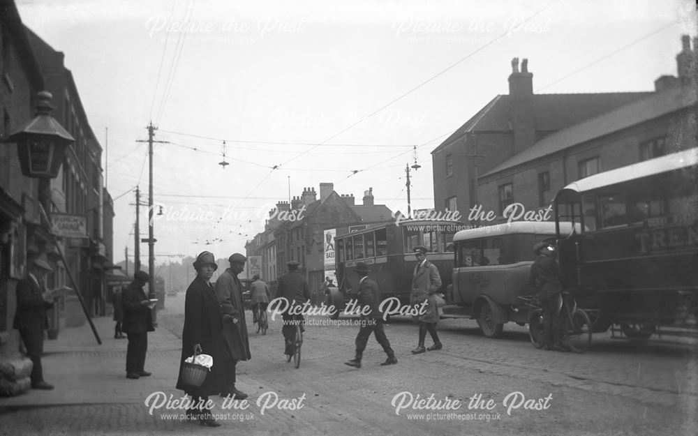 Horninglow Street, Burton upon Trent, Staffordshire, c 1927