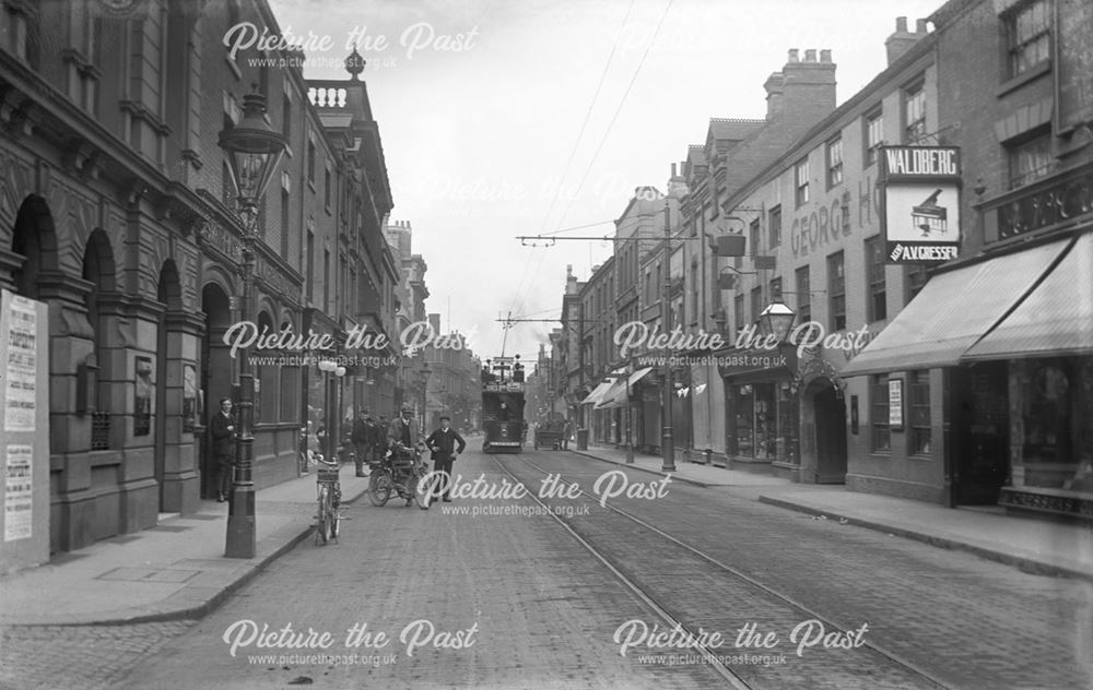 High Street, Burton upon Trent, Staffordshire, c 1909 ?