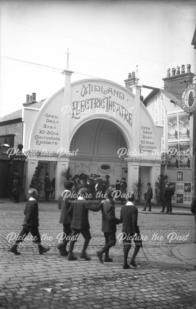 Midland Electric Theatre on Babington Lane, Derby, c 1910 ?