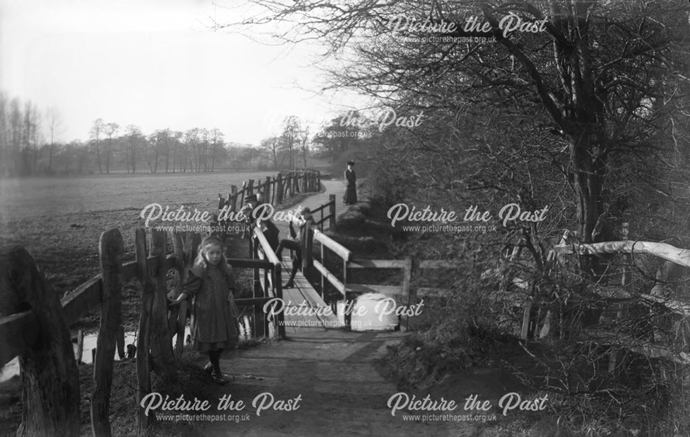 Markeaton Brook, Markeaton, Derby, c 1911 ?