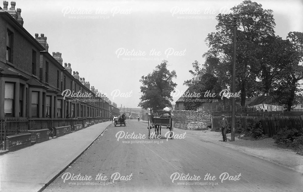 Osmaston Road, Osmaston, Derby, c 1913 ?