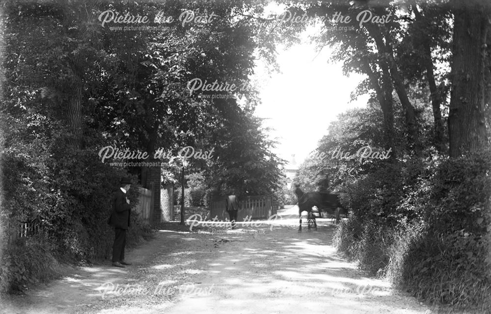 Bakehouse Lane, Ockbrook, c 1911