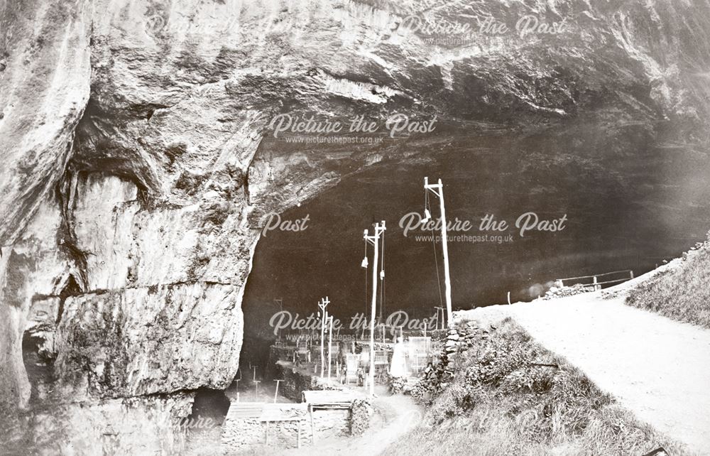 Peak Cavern, Castleton, c 1880s
