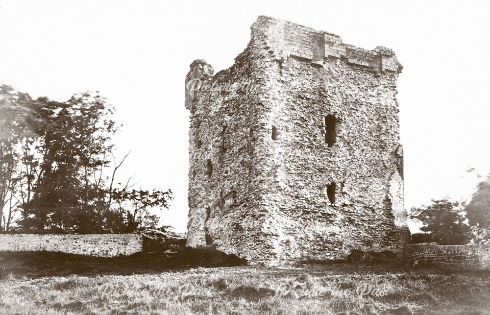 Peveril Castle, Castleton, c 1880s