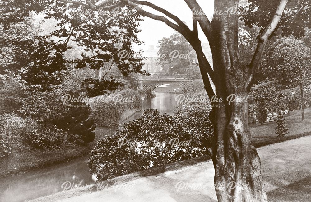 Pavilion Gardens, Buxton, pre 1881