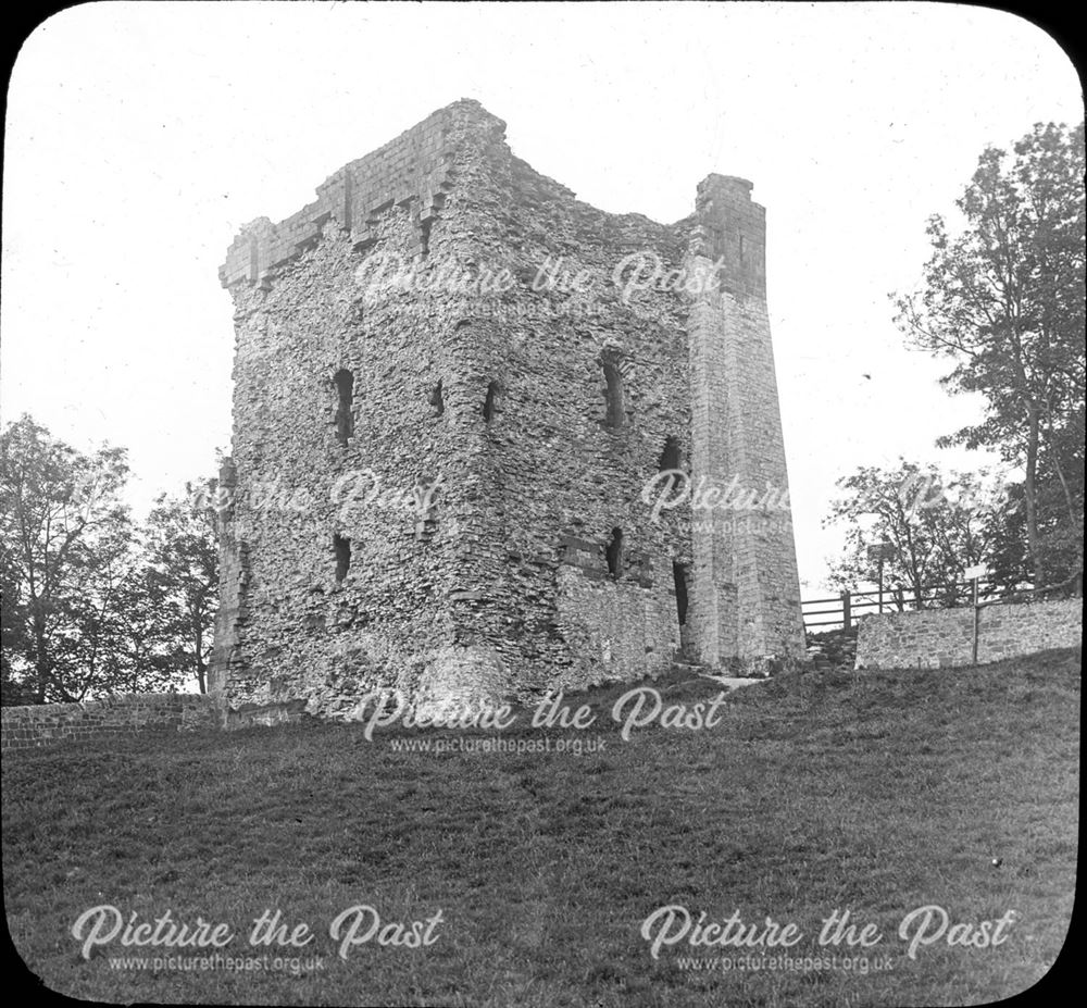 The Keep, Peveril Castle, c 1900