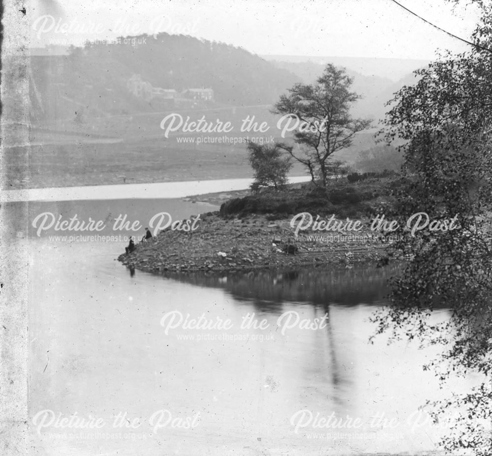 Unidentified reservoir in drought, 1911