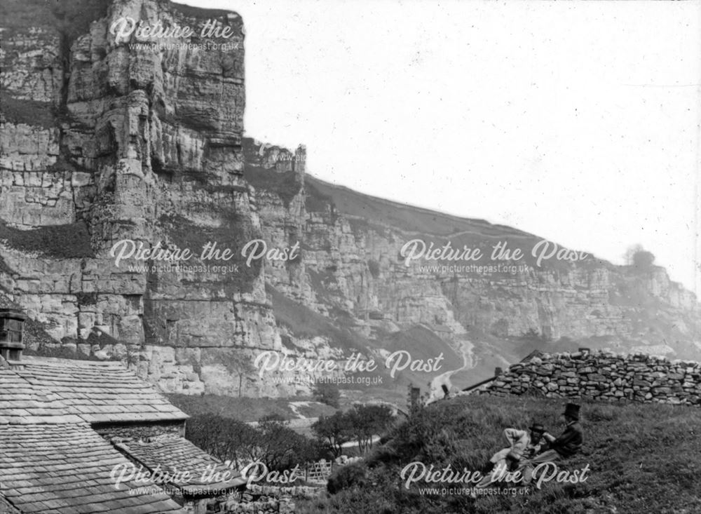 View of Castle Rock, or Windy Buttress, c 1900