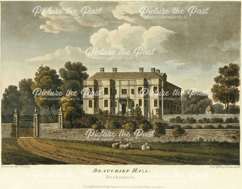 Beauchief Hall, Beauchief Drive, Beauchief, near Sheffield, c 1807