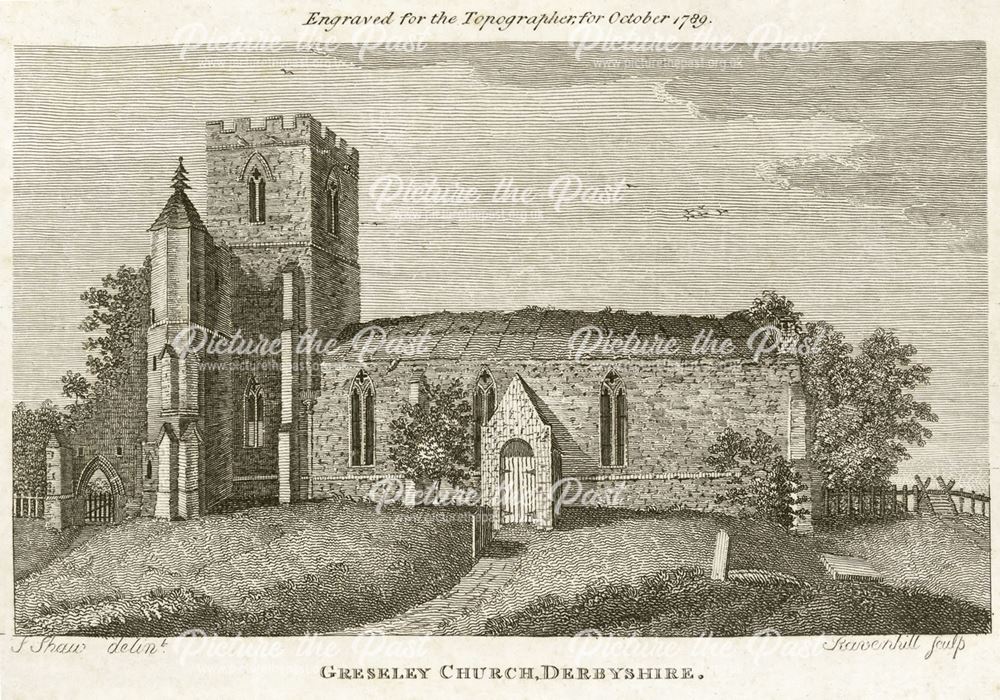 St George and St Mary's Parish Church, Church Street, Church Gresley, Swadlincote, 1789