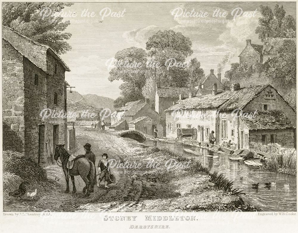 Village Life, The Dale, Stoney Middleton, 1819