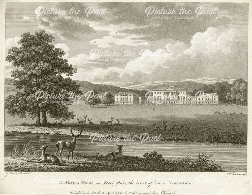 Kedleston Hall, Kedleston, Quarndon, 1780