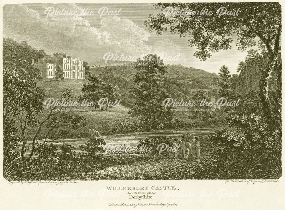 Willersley Castle, off Mill Road, Cromford, Matlock Dale, 1804