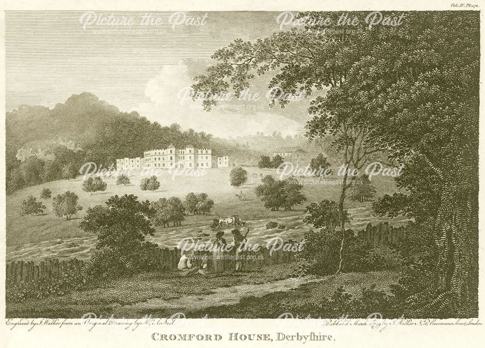 Cromford House, Cromford, Matlock Dale, 1799